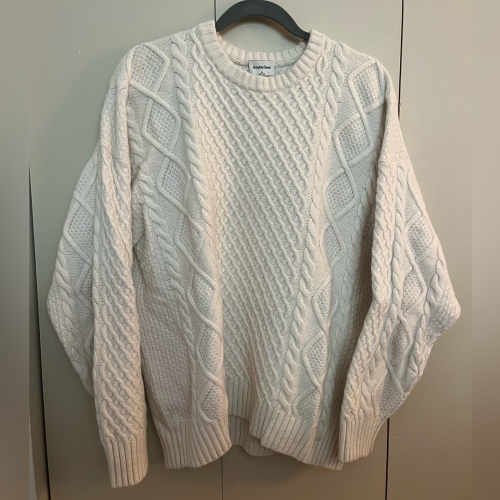 Sunday best Peggy merino wool sweater